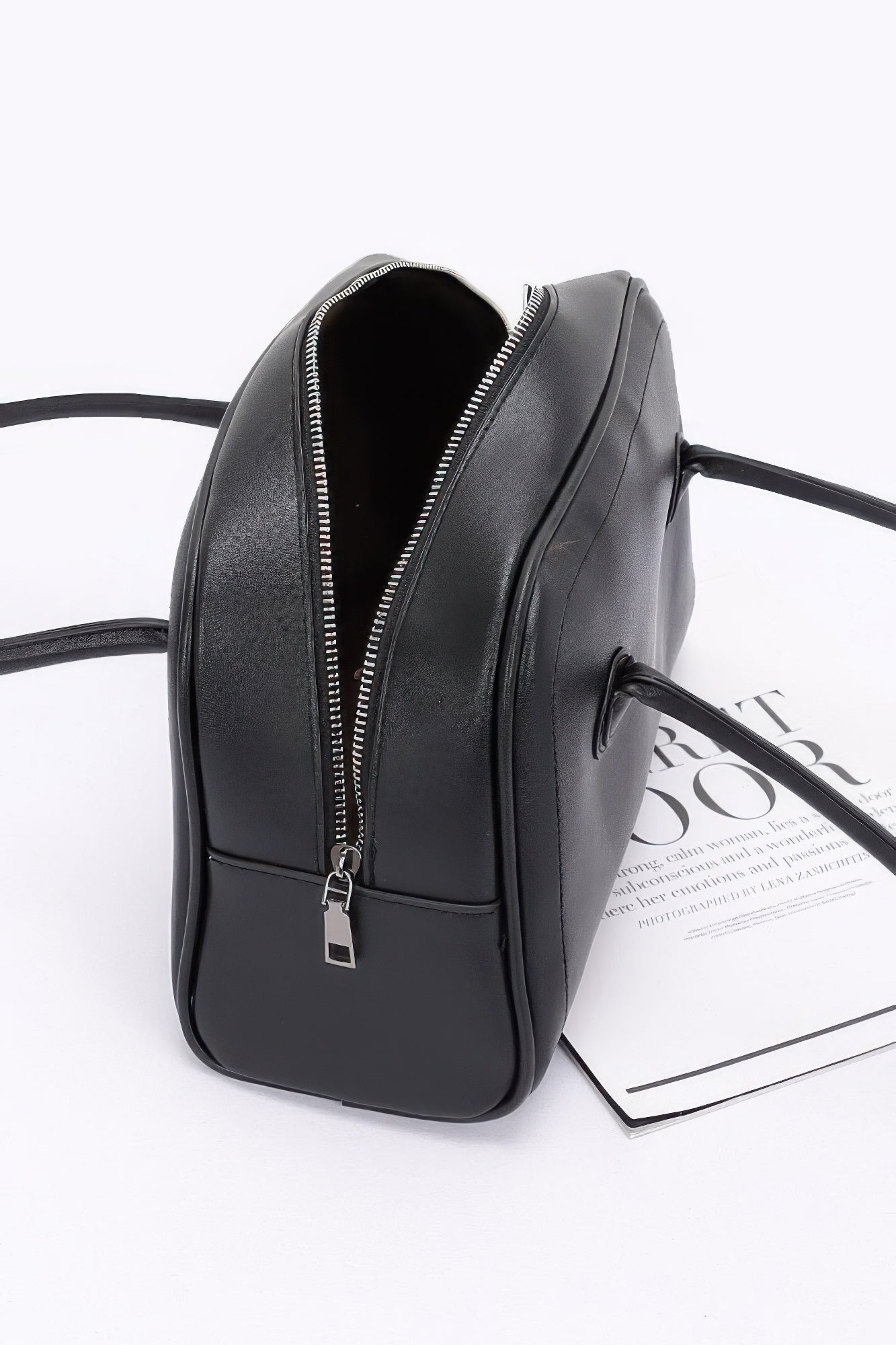 Faux Leather Sport Bag Set