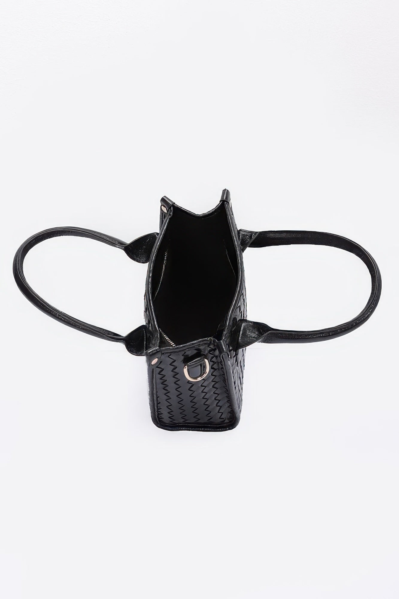 Metallic Braided Tote Bag