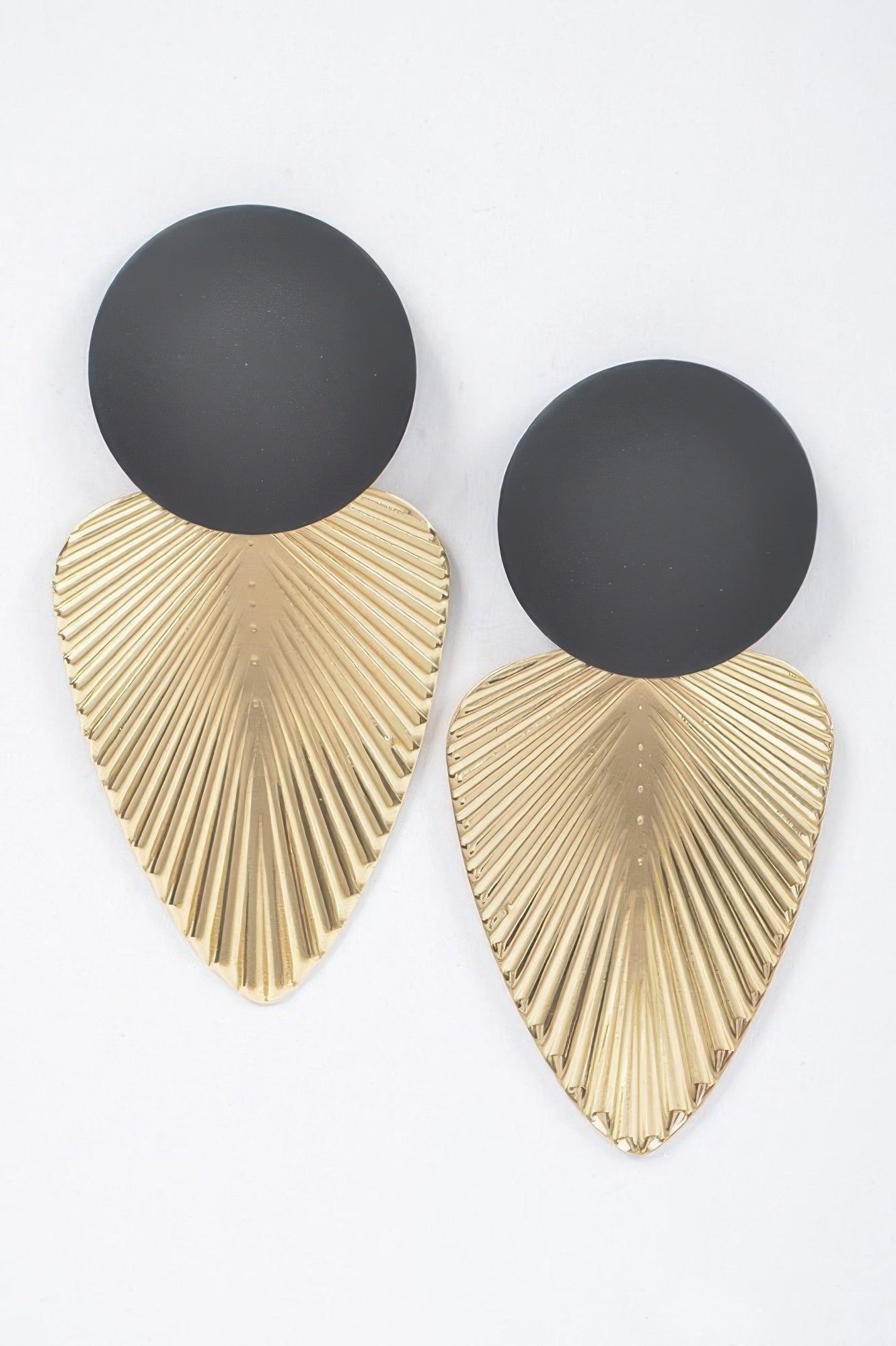 Geometric Shape Dangle Earrings 3"