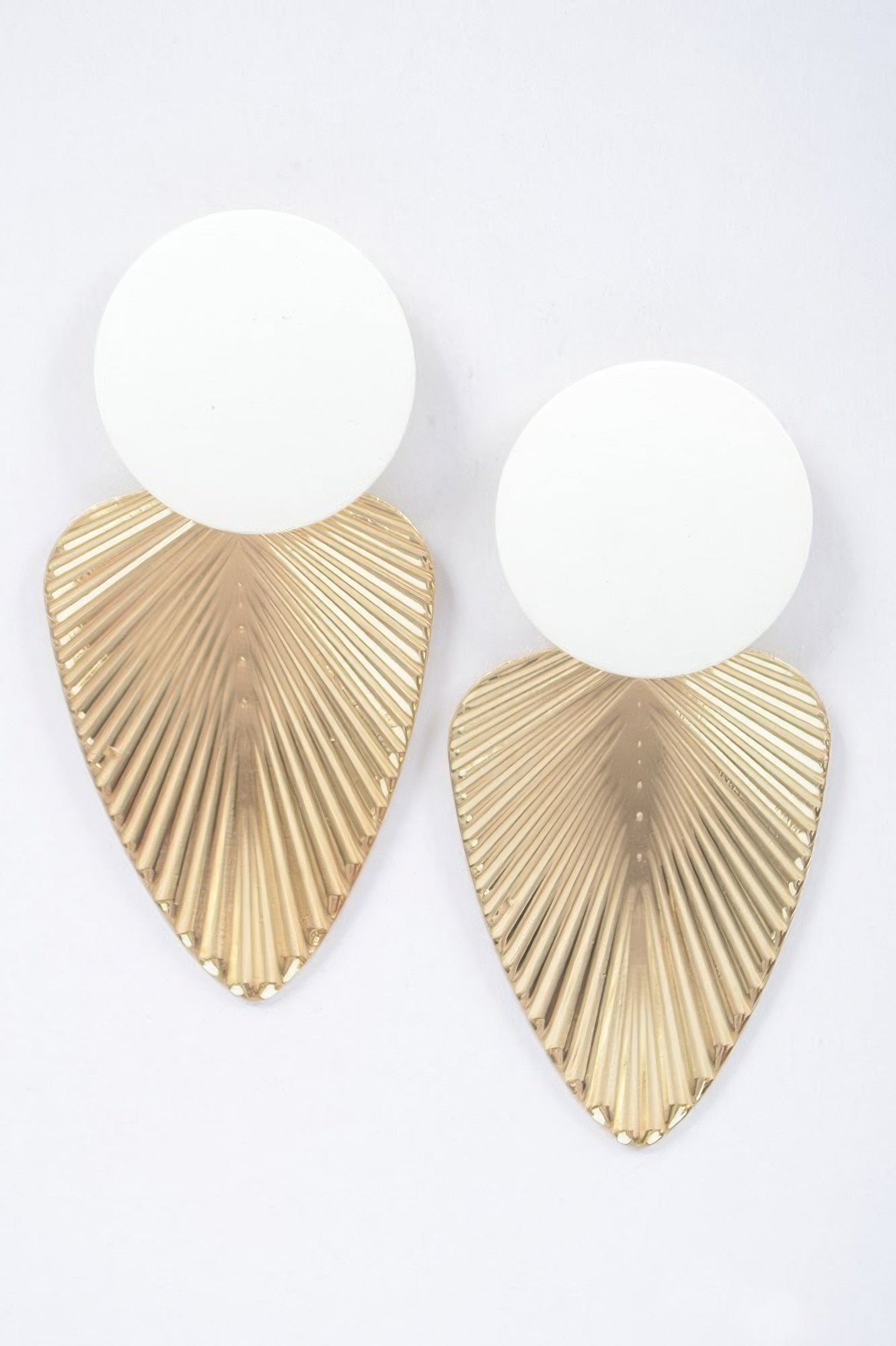 Geometric Shape Dangle Earrings 3"