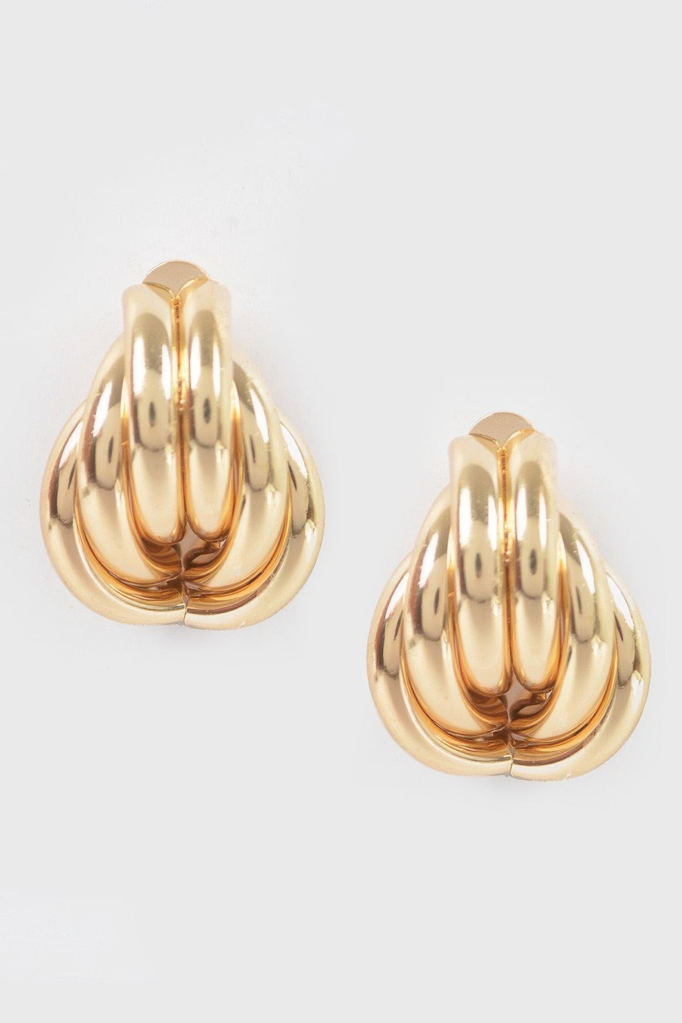 Metal Stud Earrings