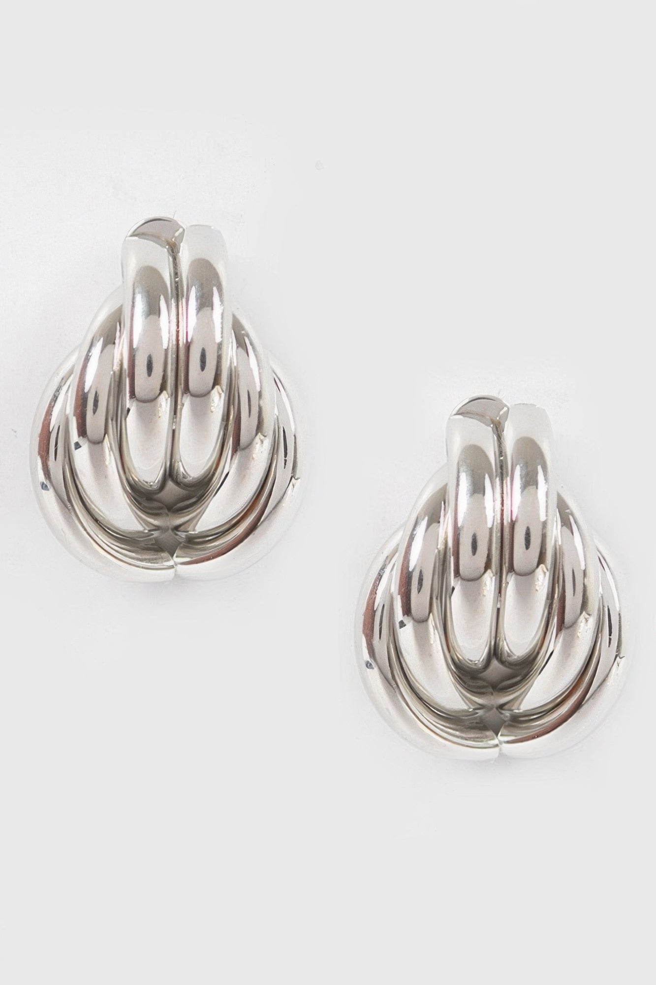 Metal Stud Earrings