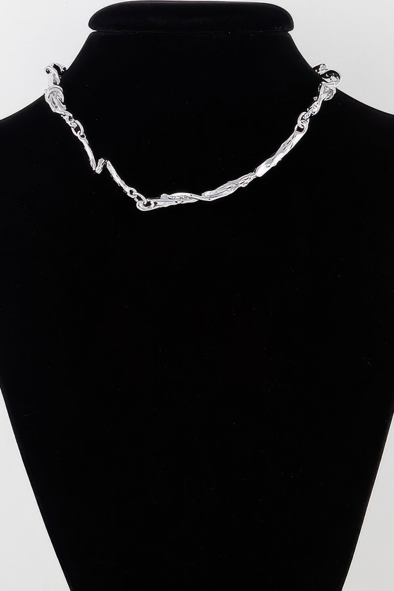 Multi Twisted Abstract Necklace