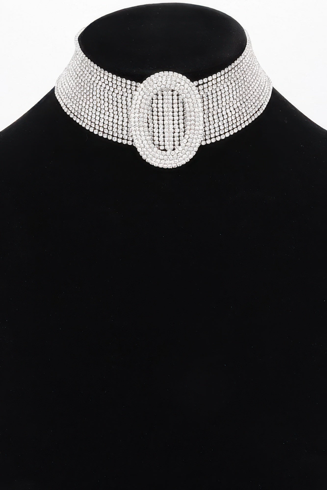 Rhinestone Choker Necklace