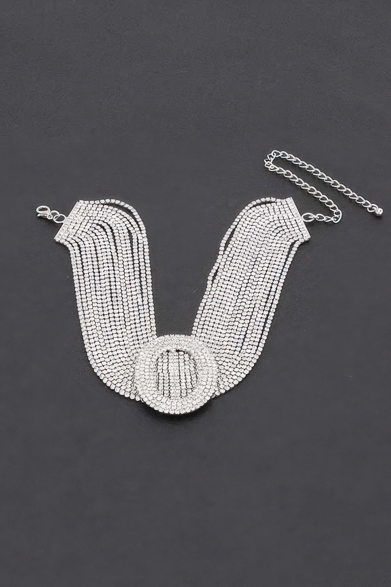 Rhinestone Choker Necklace