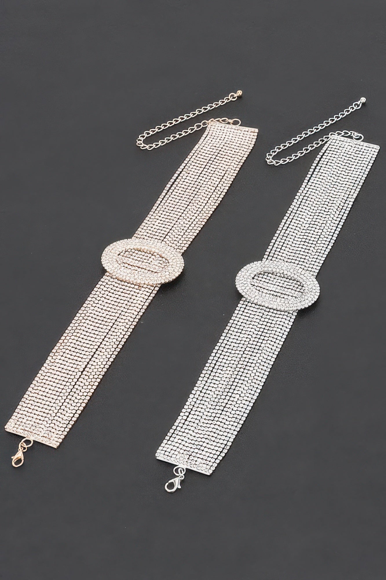 Rhinestone Choker Necklace