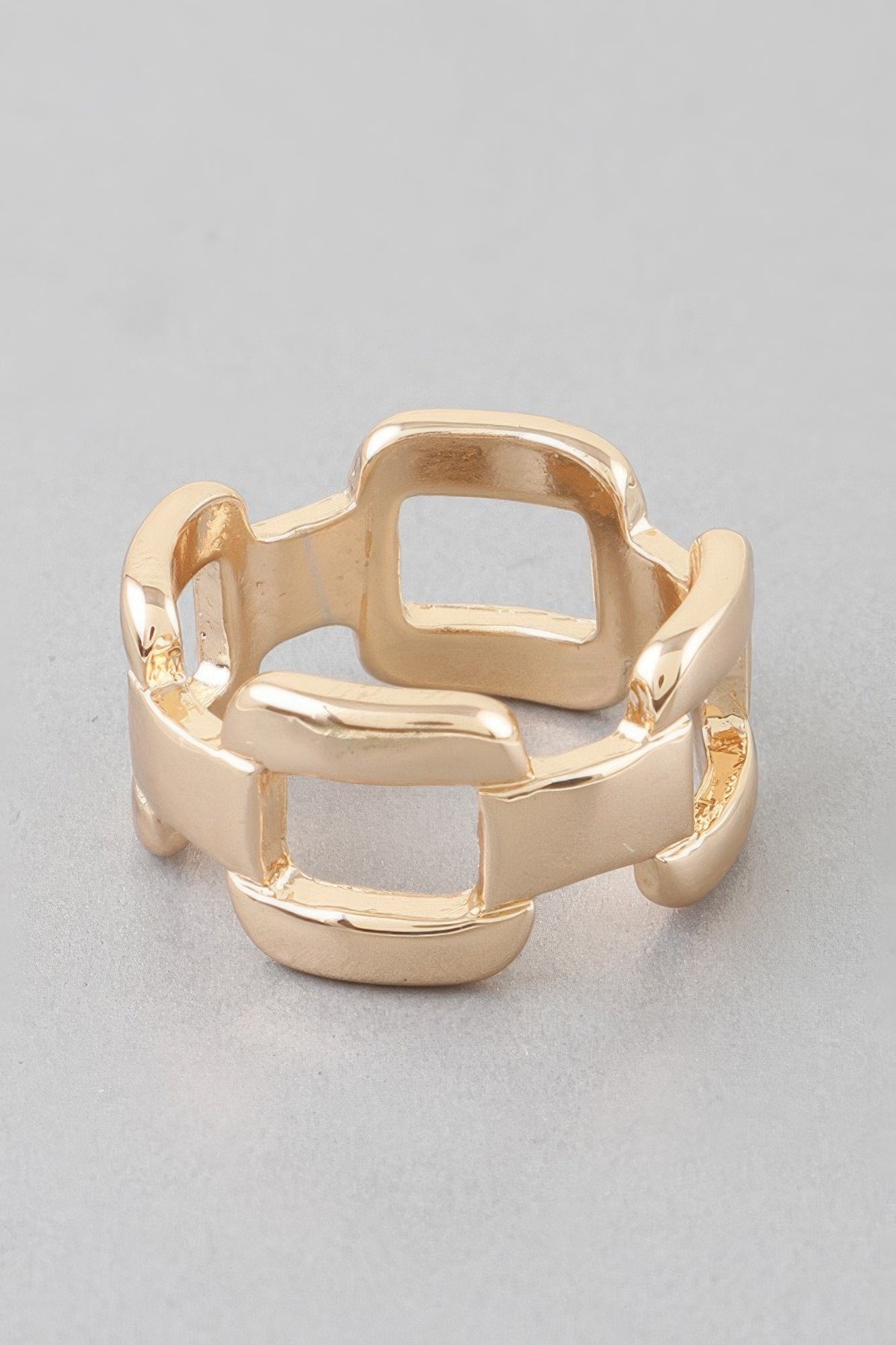 Shiny Link Chain Ring