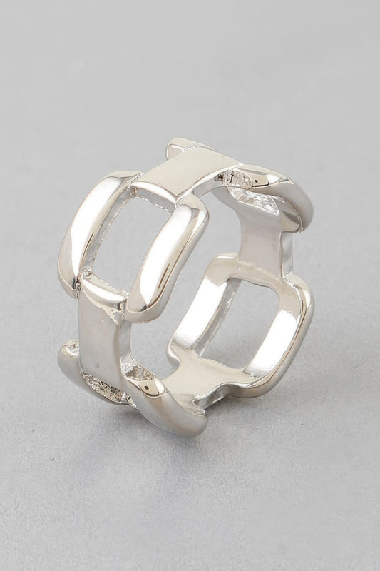 Shiny Link Chain Ring