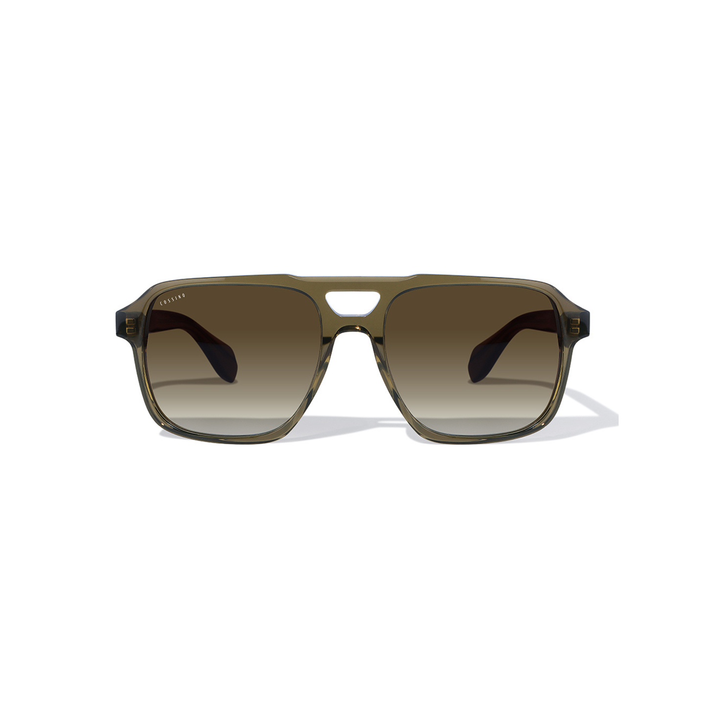 Versailles 56mm Aviator Sunglasses | Green