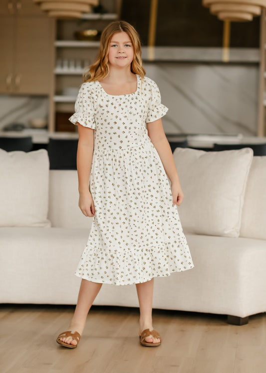 Girl's Aubriel Midi Dress