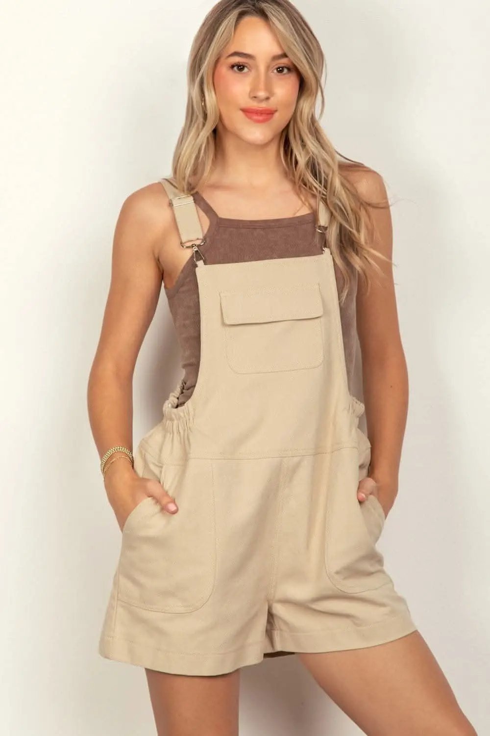 Dresses Trendsi Adjustable Overalls Women's Casual Suspender Jumpsuit with Pockets