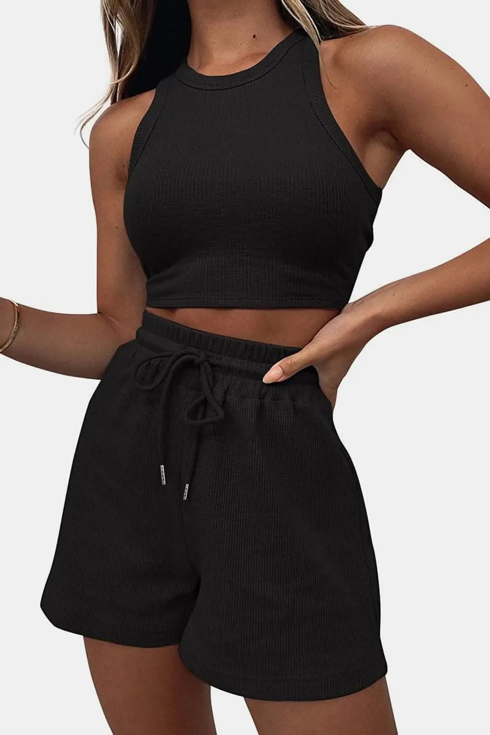 Trendsi Two-Piece Sets - Stylish Top & Shorts Set - Premium Quality