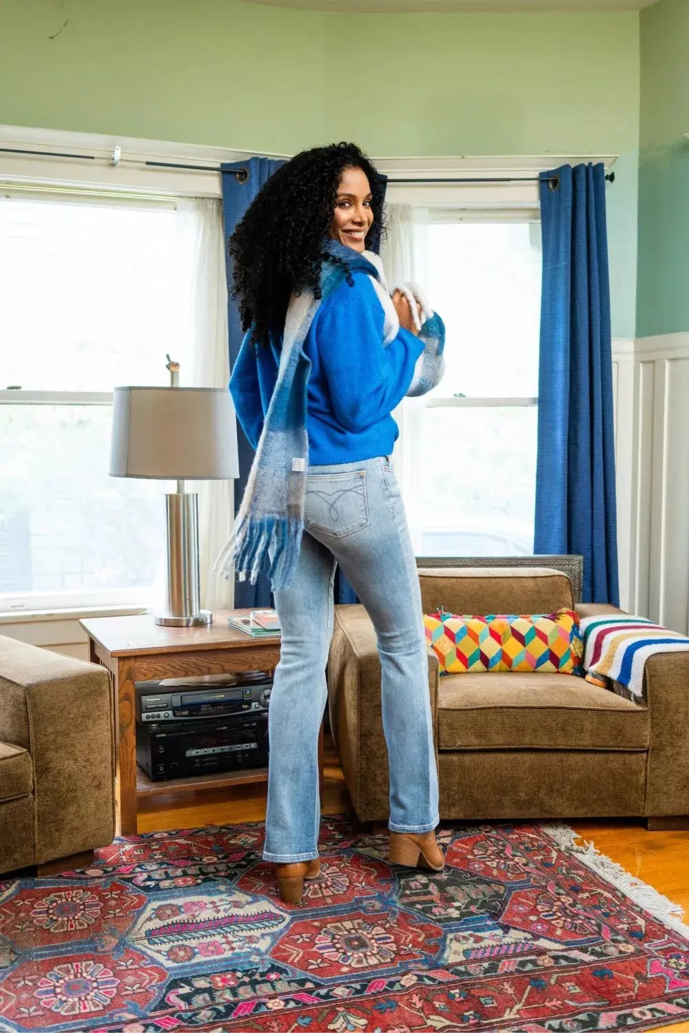 Judy Blue Jeans - Mid Rise Thermal Bootcut Jeans
