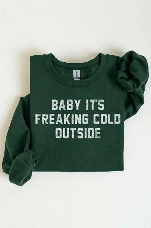 Color Bear Graphic Sweatshirt Unisex Cotton Blend