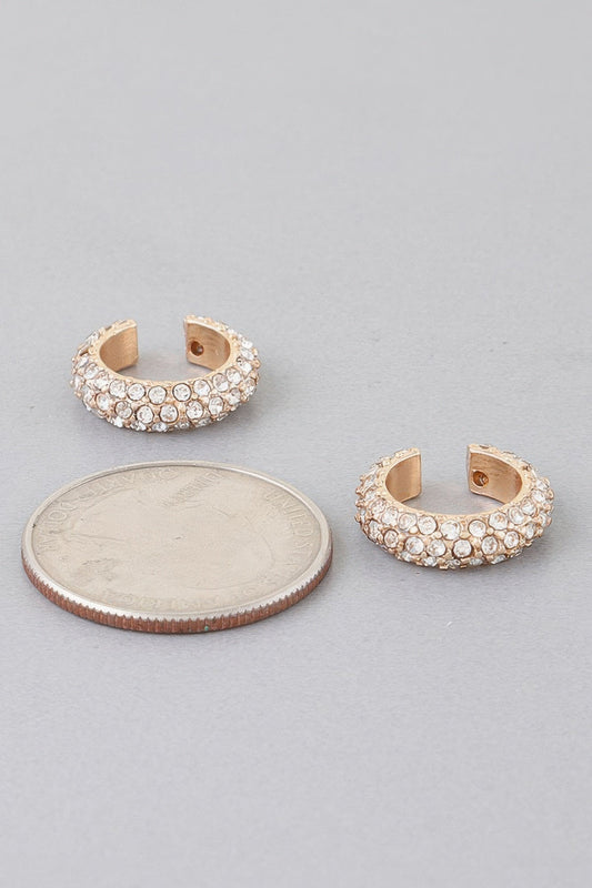 Bejeweled Ear Cuff Earrings