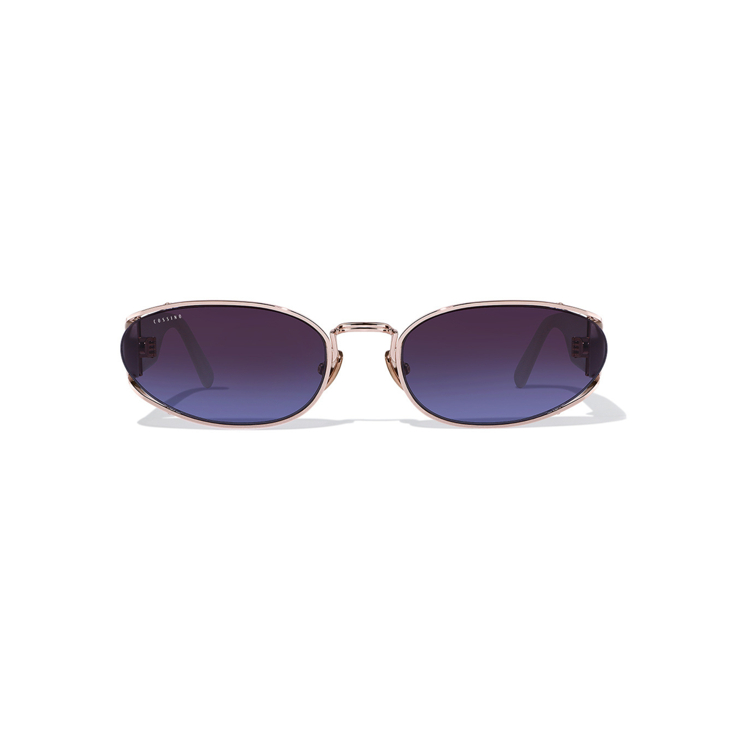 Bisou 60mm Oval Sunglasses | Purple