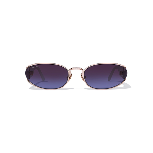 Bisou 60mm Oval Sunglasses | Purple