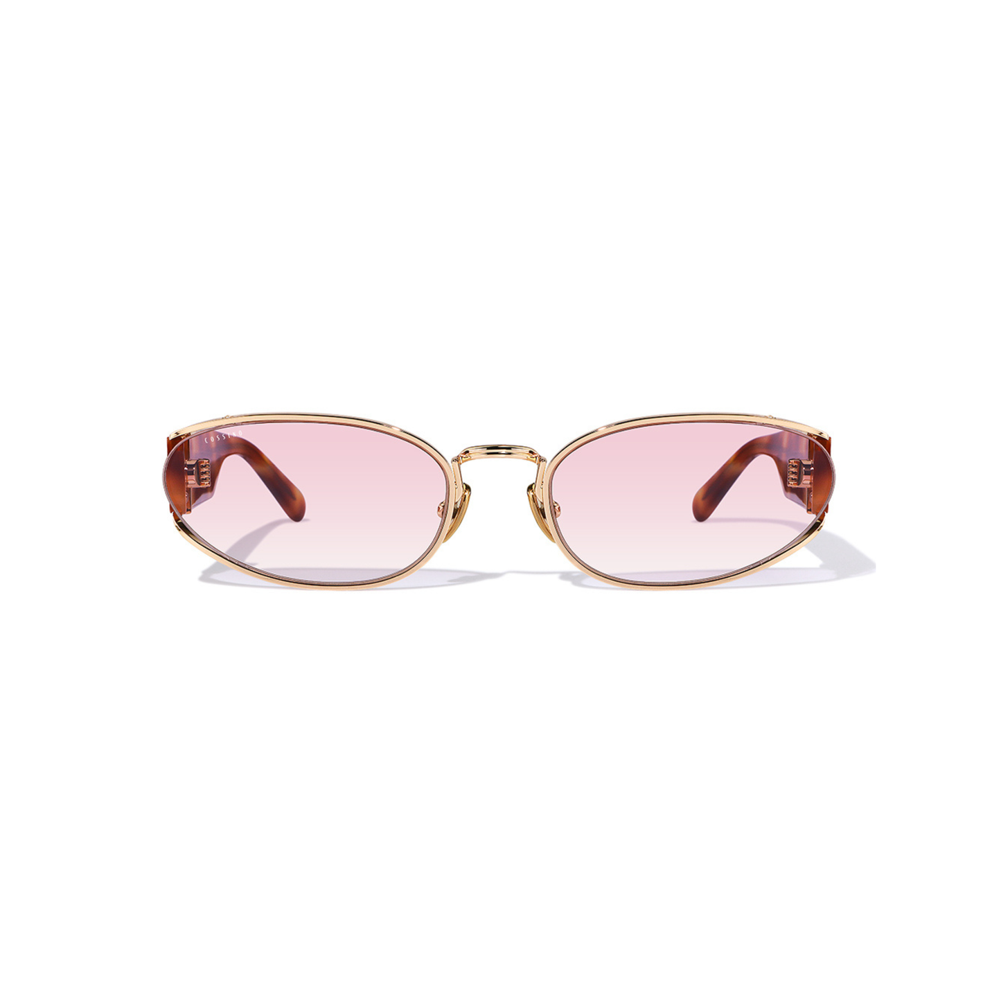 Bisou 60mm Oval Sunglasses | Pink Havana