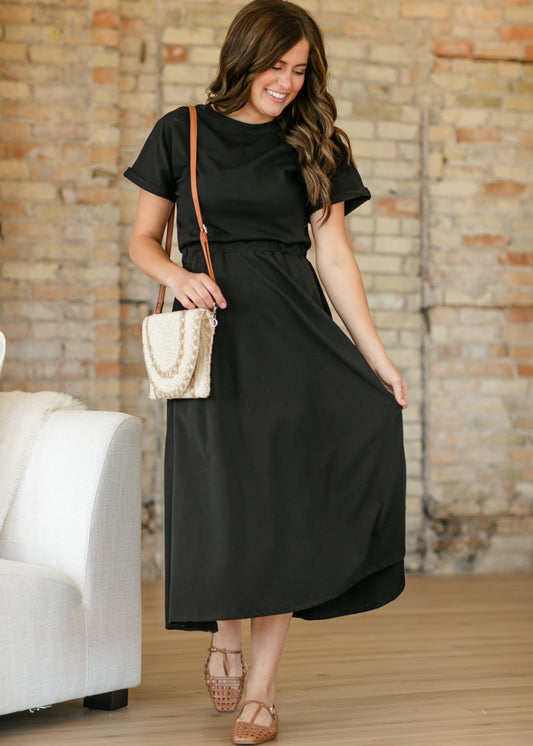 Casey A-line Midi Dress