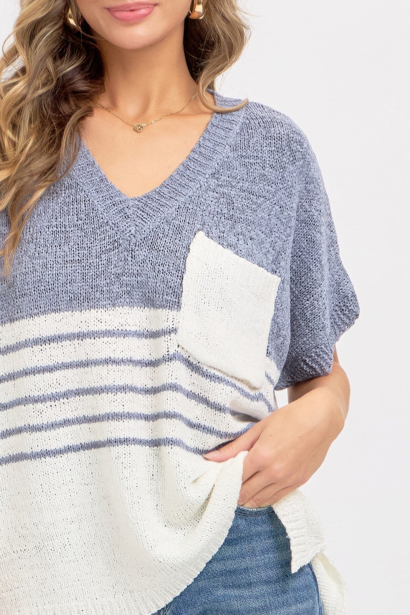 Casual Oversized Knit Top