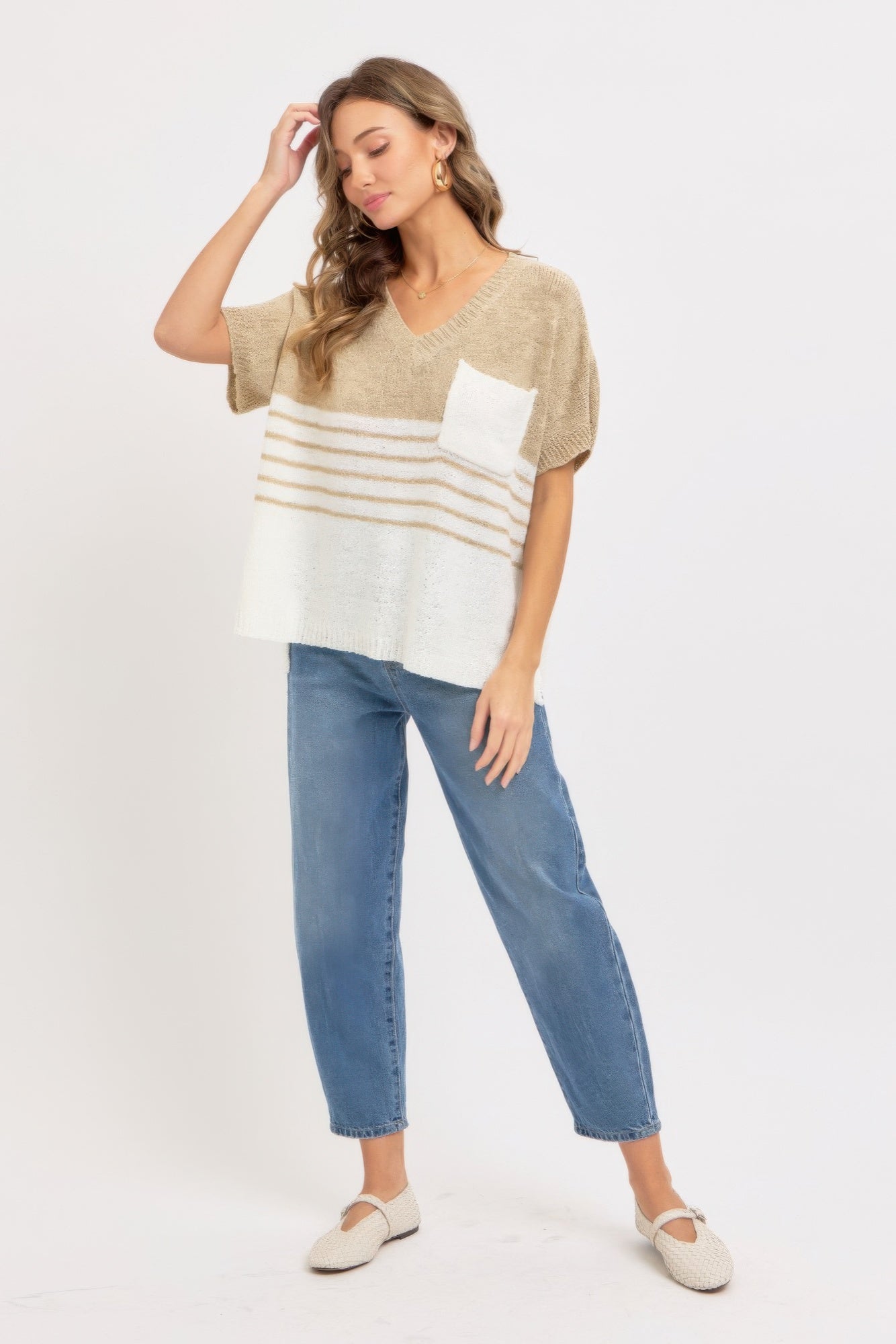 Casual Oversized Knit Top