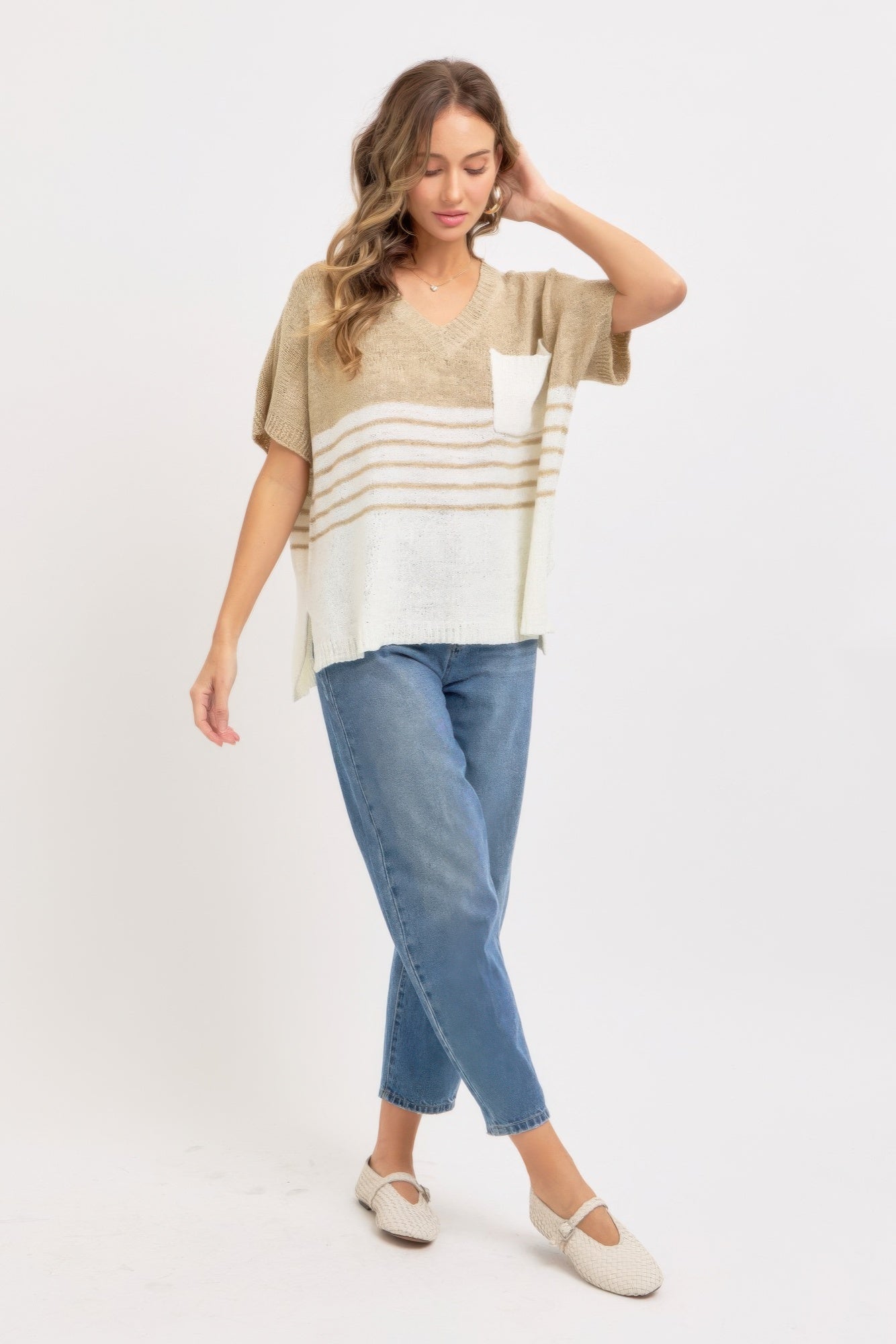 Casual Oversized Knit Top