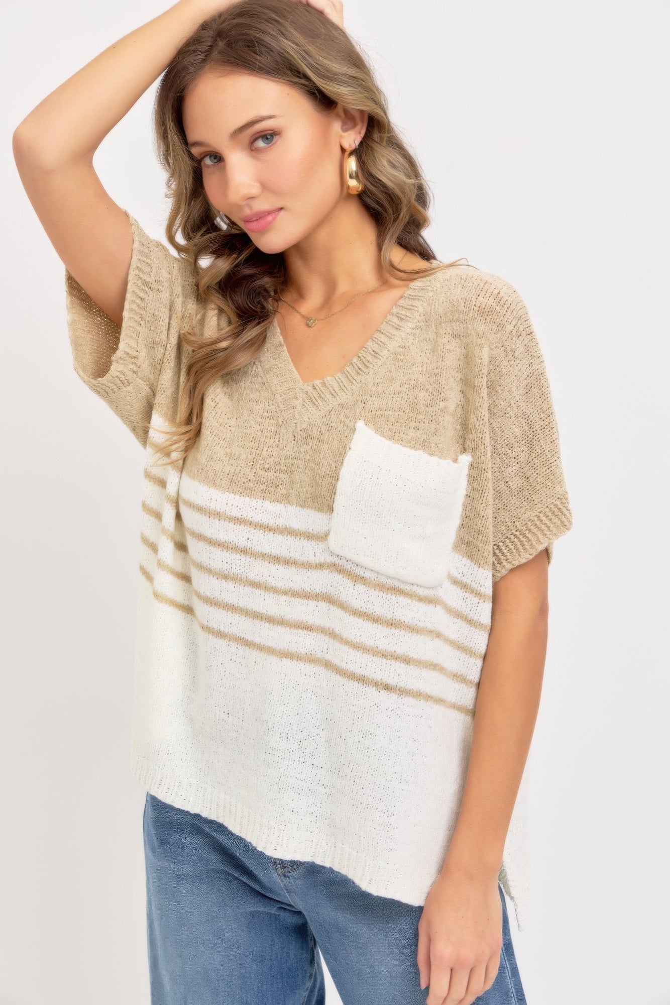 Casual Oversized Knit Top