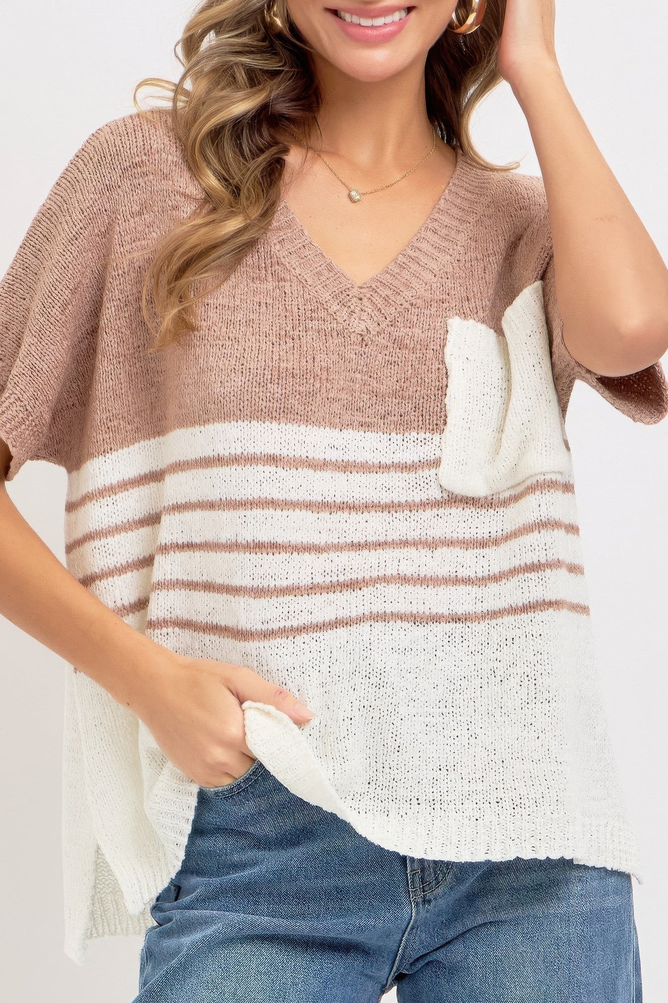 Casual Oversized Knit Top