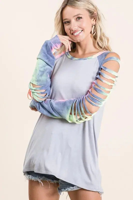 T-Shirts Women's Tee - Tie Dye Jersey Knit - Soft & Stylish