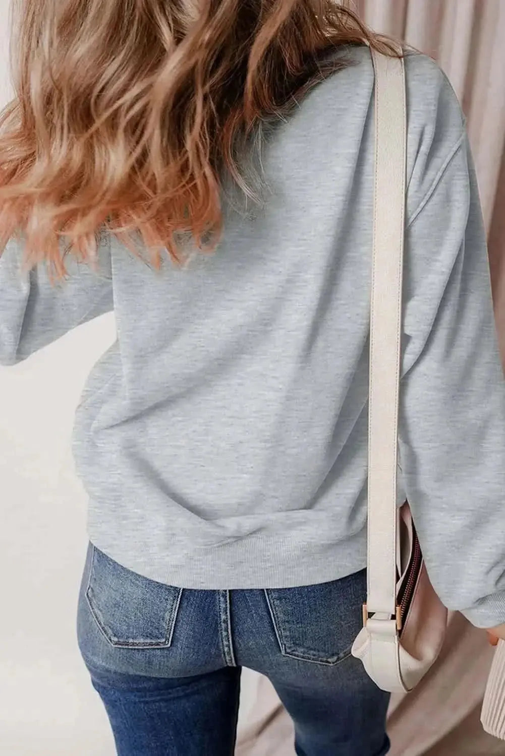 Women's Sweatshirt - Ghost - Casual Long Sleeve Wardrobe Essential