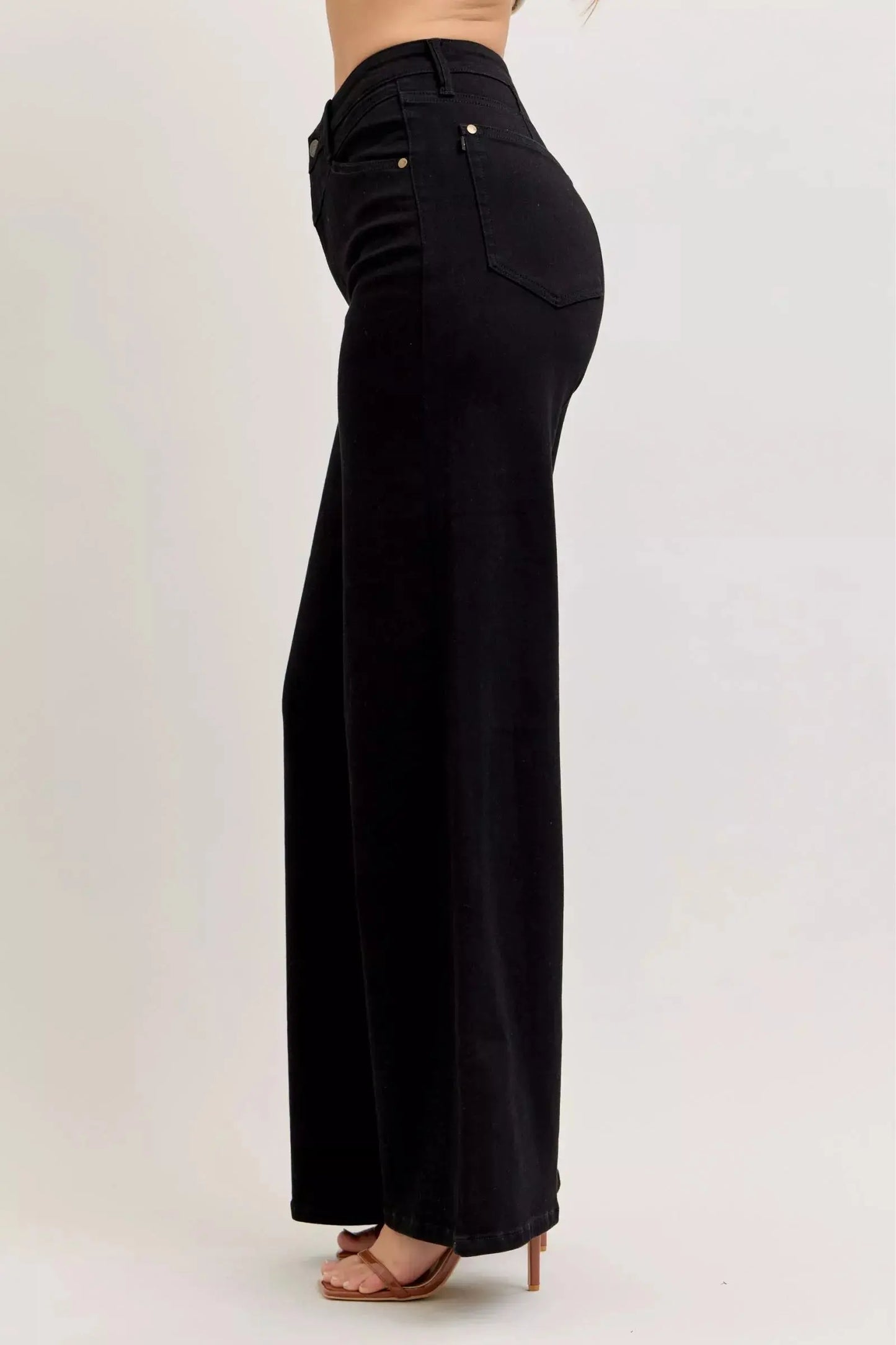 Judy Blue Jeans - High-Waisted Wide Leg Jeans