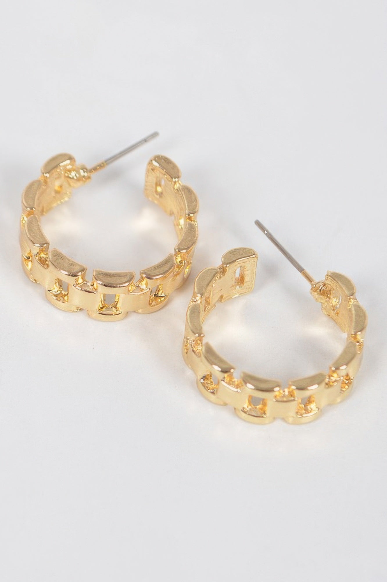 Chain Hoop Earrings