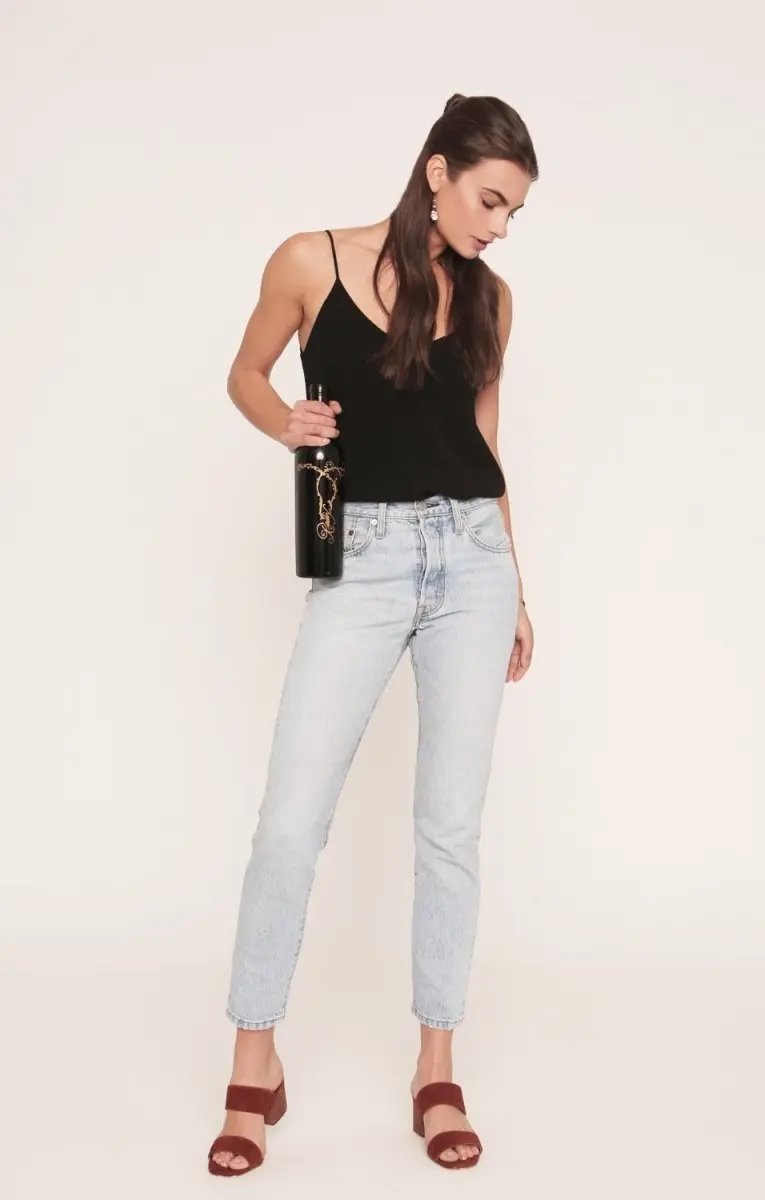 Women's Tank Top Women's Rayon Tank - Adjustable Strap - Soft & Stylish Cami