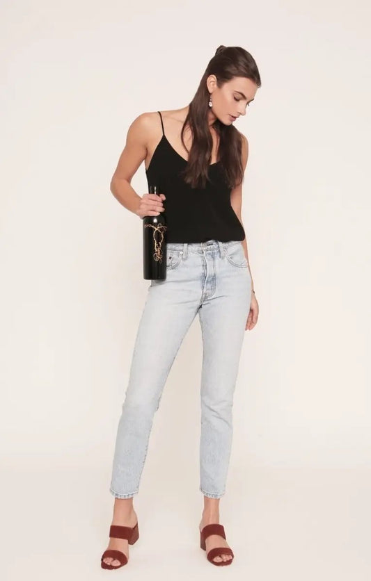 Women's Tank Top Women's Rayon Tank - Adjustable Strap - Soft & Stylish Cami