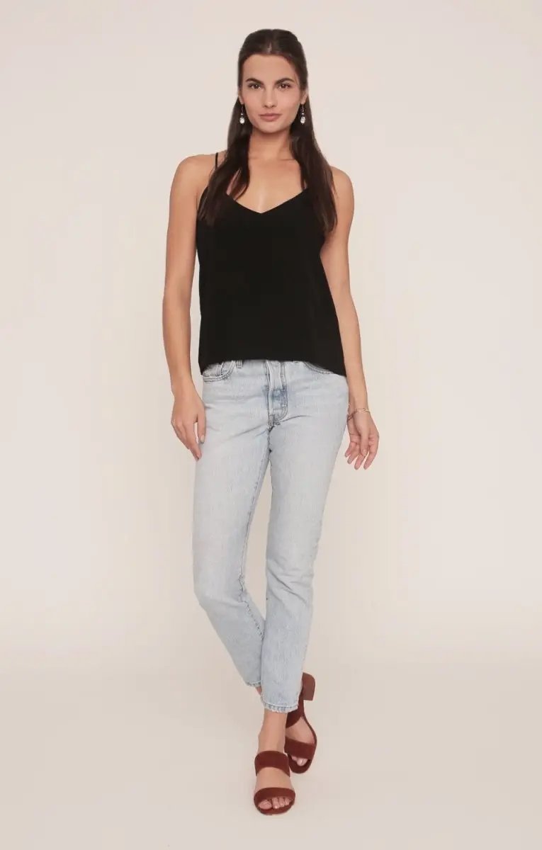 Women's Tank Top Women's Rayon Tank - Adjustable Strap - Soft & Stylish Cami