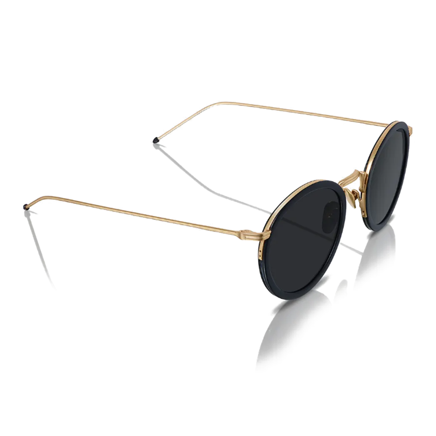 Coco 48mm Round Sunglasses | Black