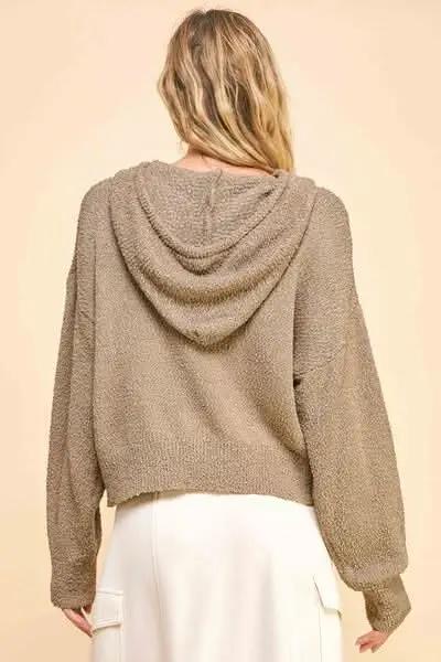 Sweaters Trendsi Drop Shoulder Sweater Women's Loungewear Knit Top: Cozy & Comfy