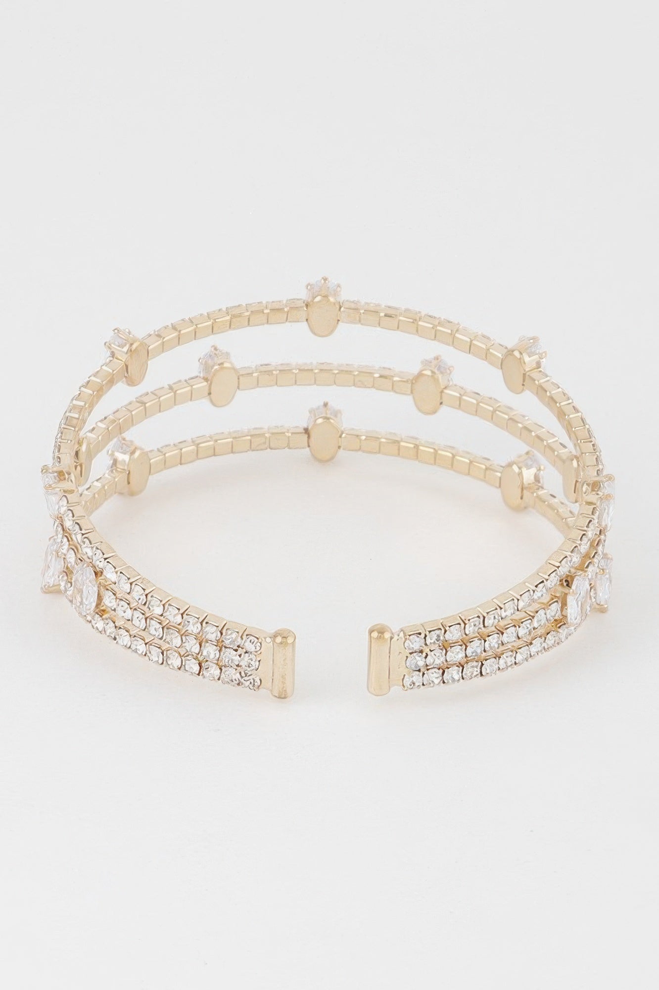 Cubic Rhinestone Bracelets
