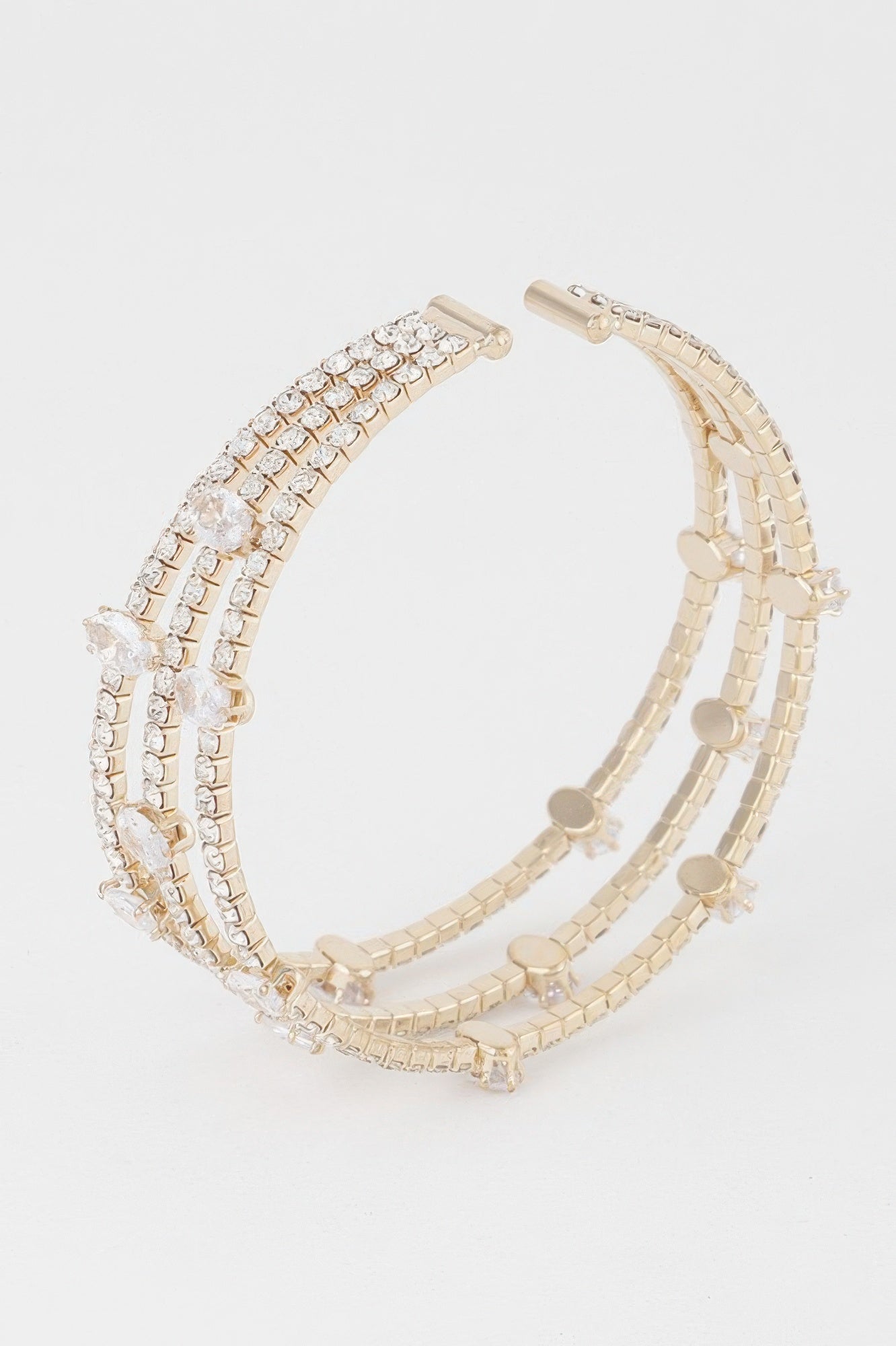 Cubic Rhinestone Bracelets