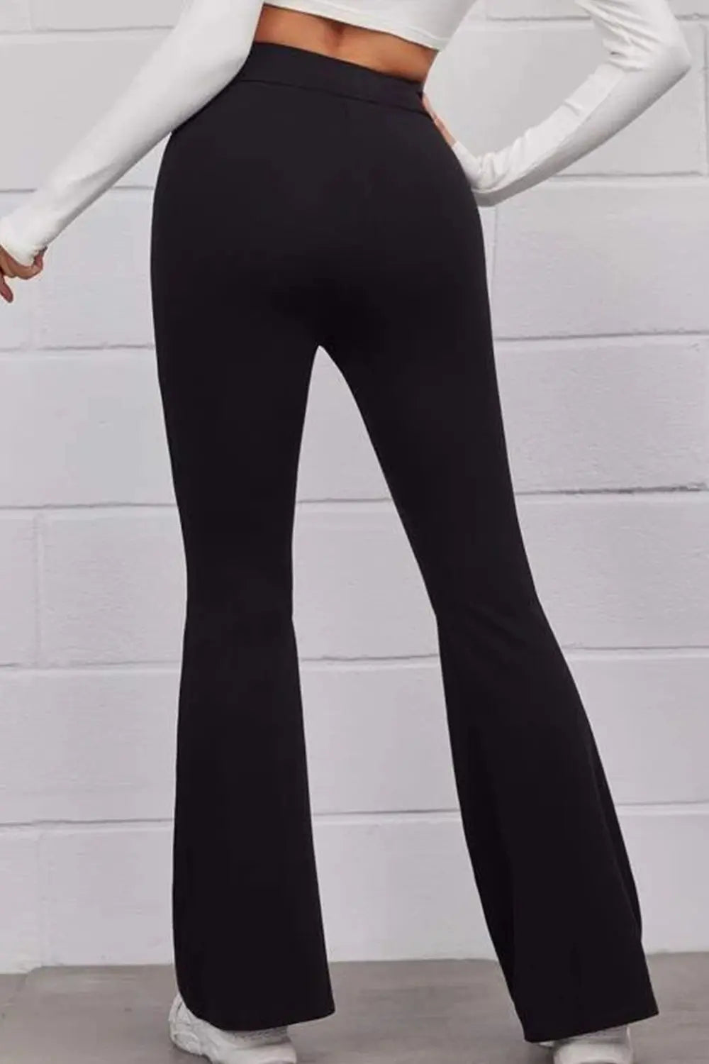 Pull On Flare Leg Pants