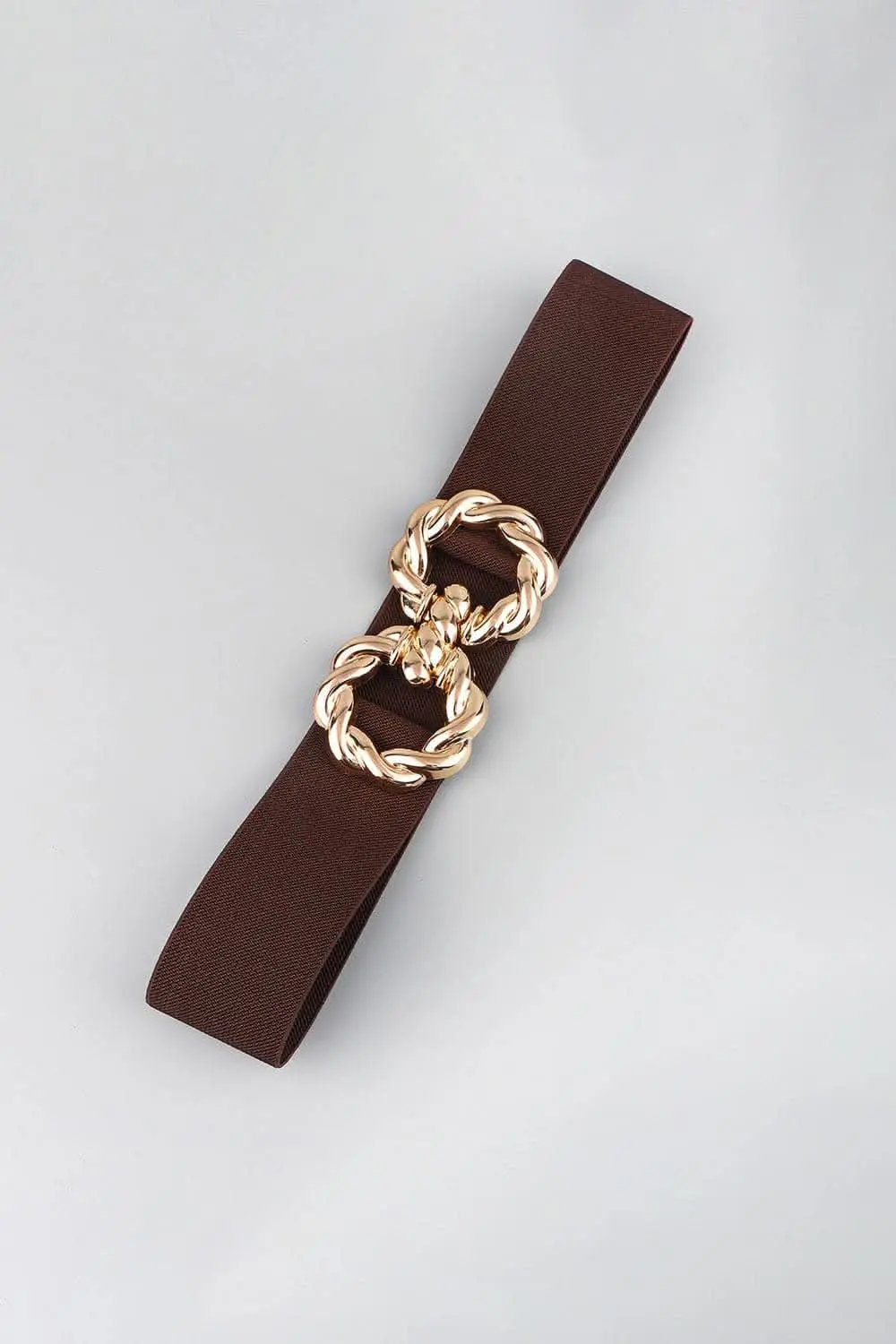 Accessories Trendsi Elastic belt with zinc alloy buckle