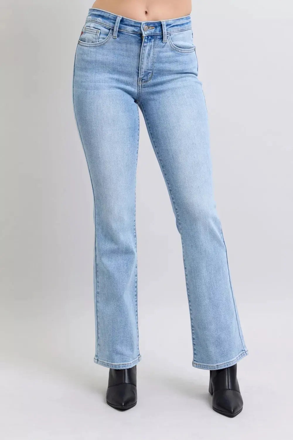 Judy Blue Jeans - Mid Rise Thermal Bootcut Jeans