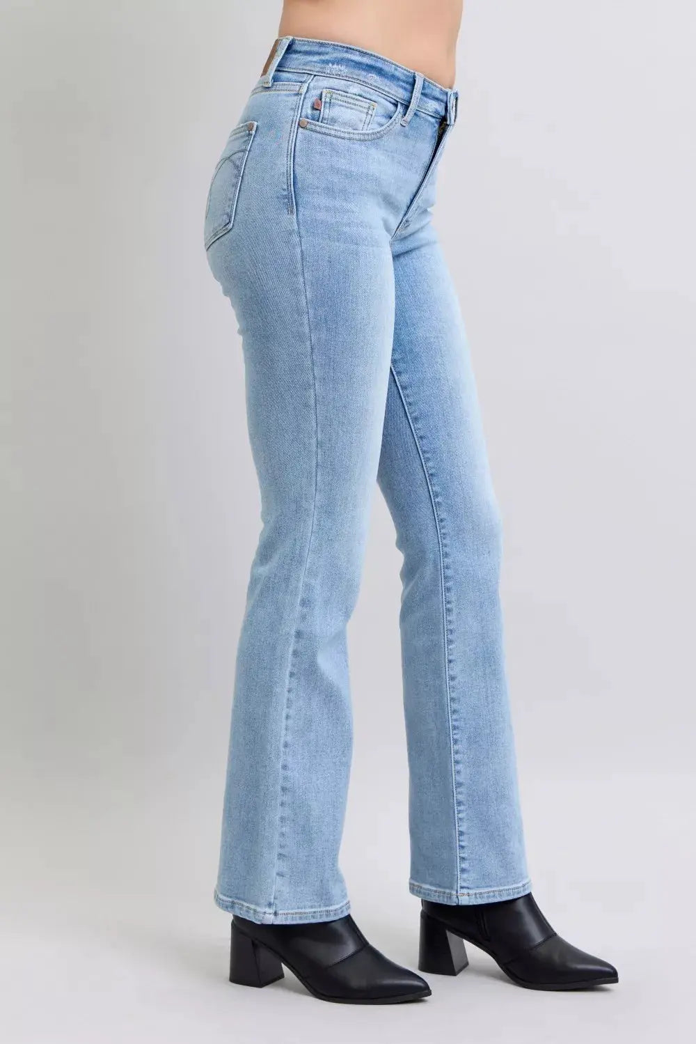 Judy Blue Jeans - Mid Rise Thermal Bootcut Jeans