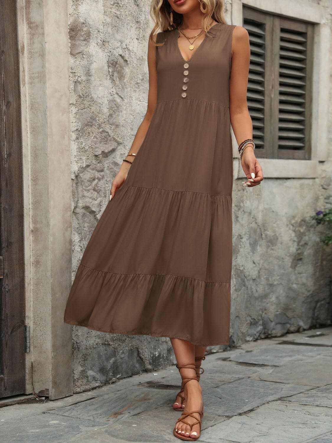 Dresses Trendsi just arrived - Elegant buttoned cotton dress
