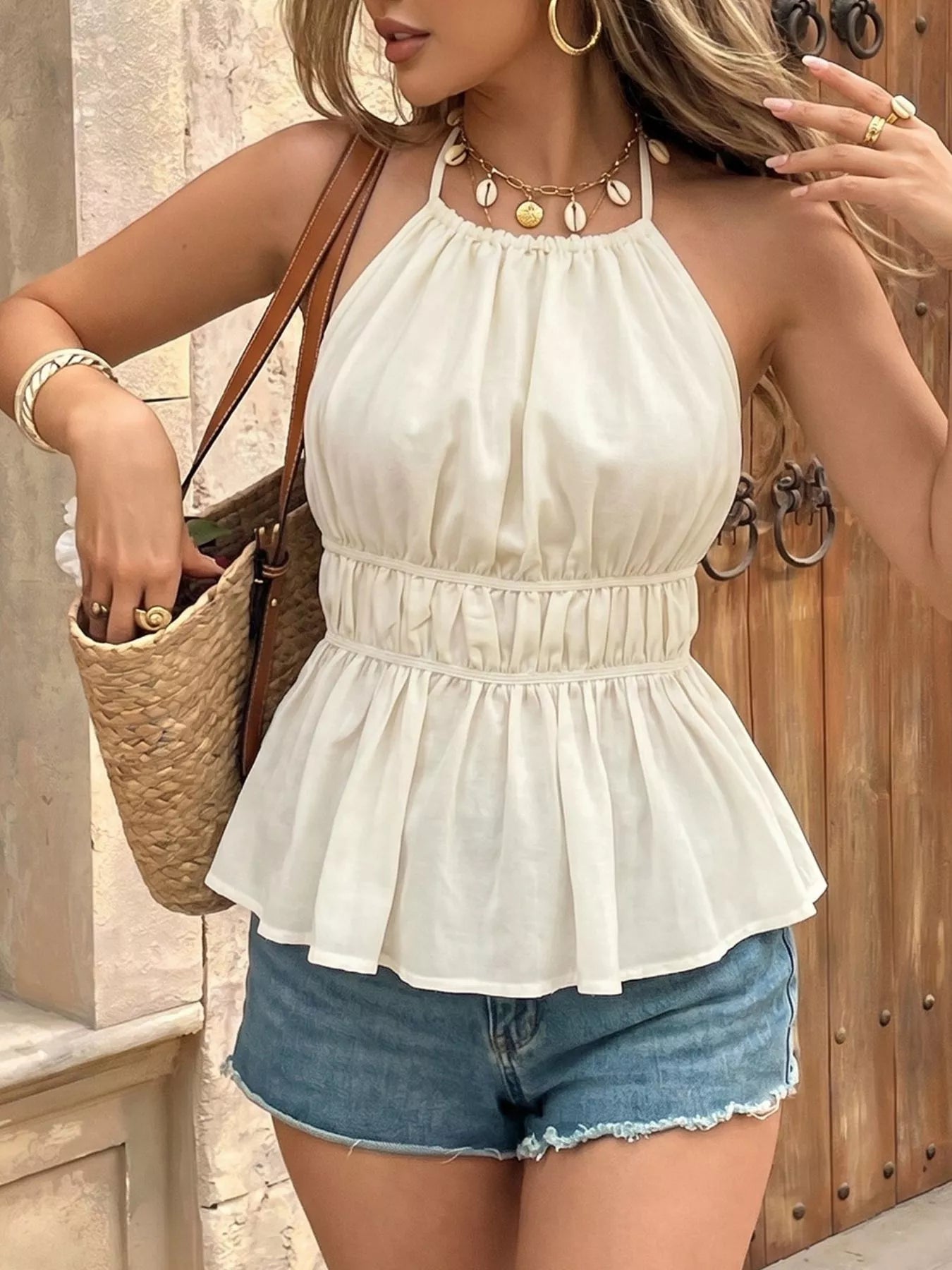 Halter Neck Cami Top