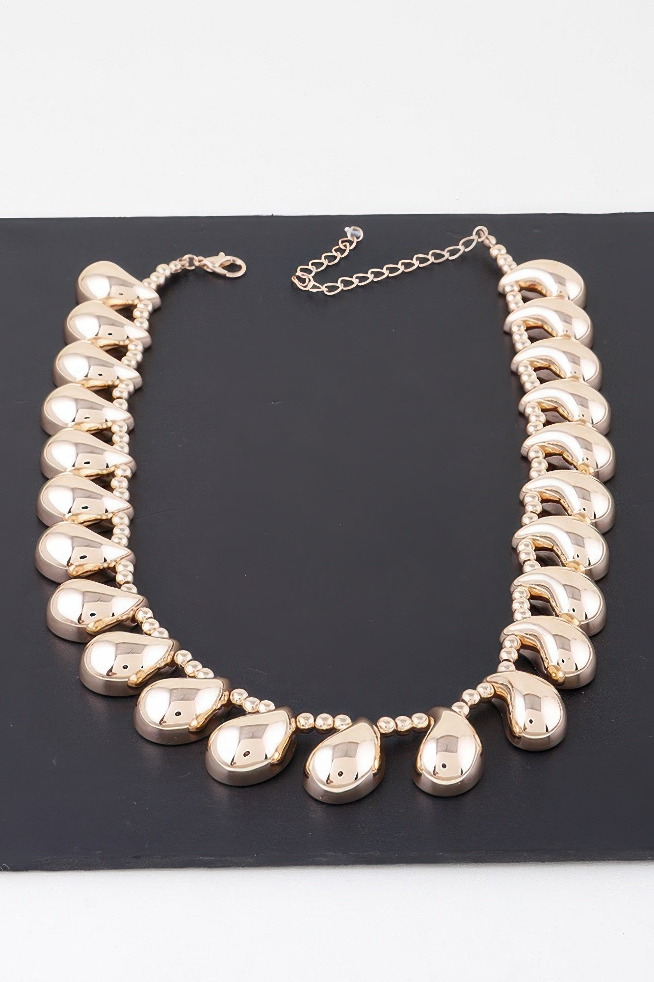 Double Link Chain Choker Necklace