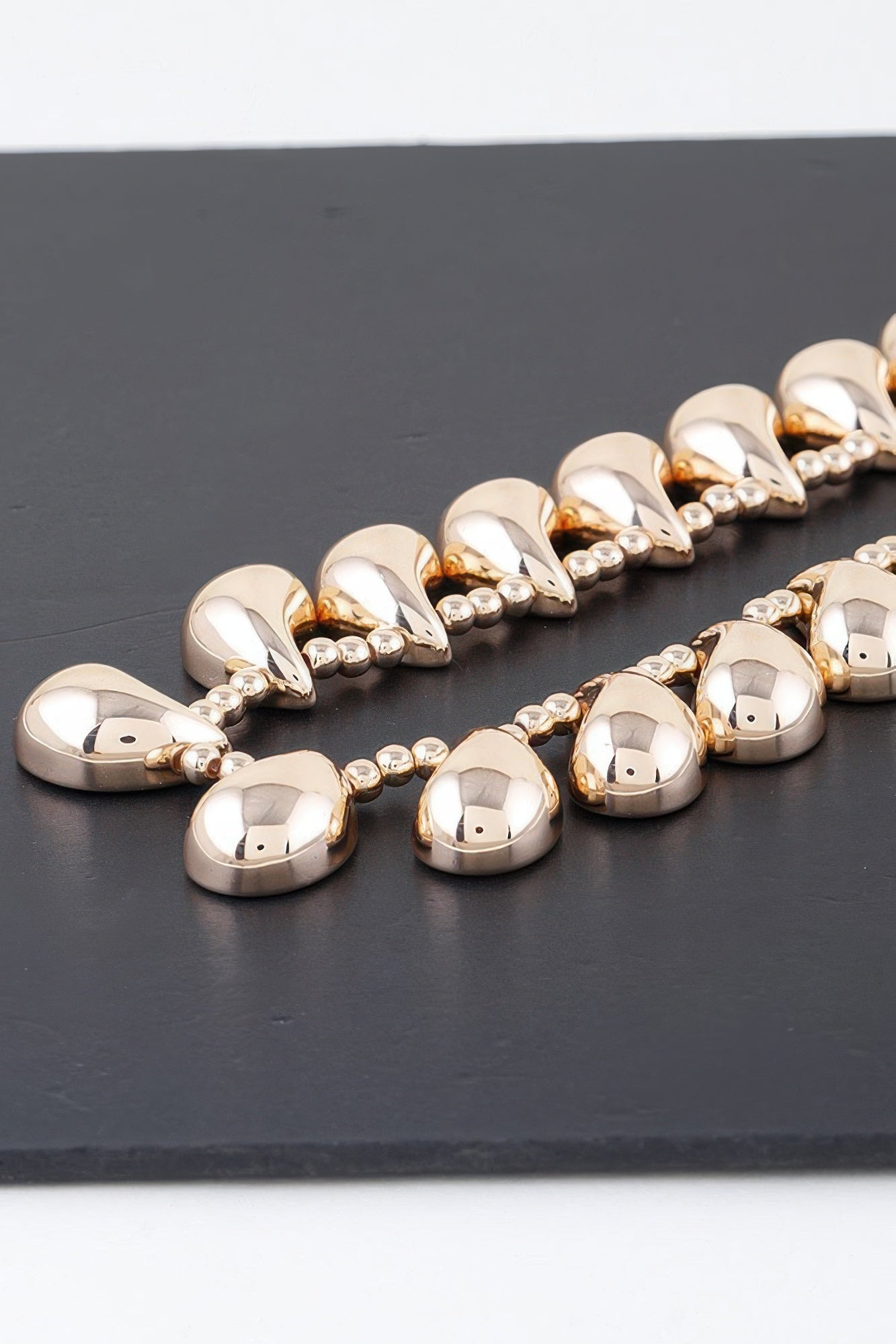 Double Link Chain Choker Necklace