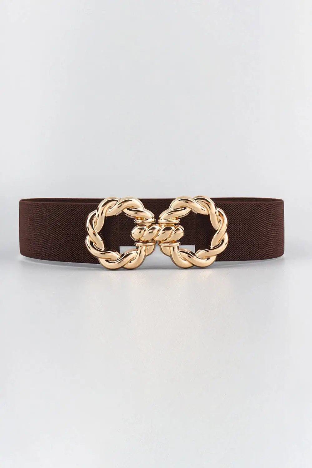 Accessories Trendsi Elastic belt with zinc alloy buckle