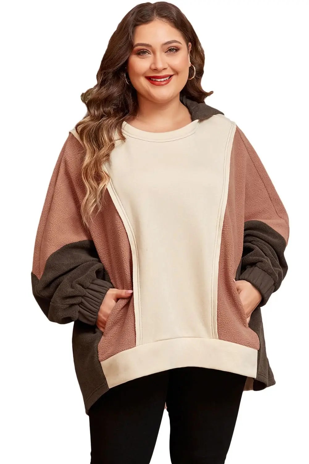 Plus Size Cotton Blend Hoodie | Love Salve