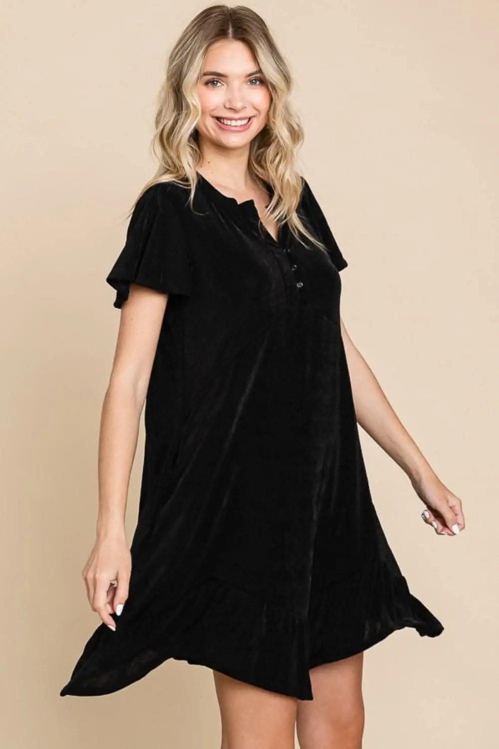 Dresses Trendsi Culture Code notched dress - chic style